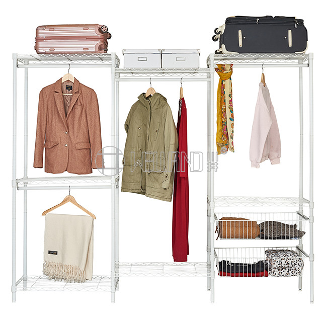 Extra Large Portable Clothes Closet Wardrobe Storage Rack/Organizer ...