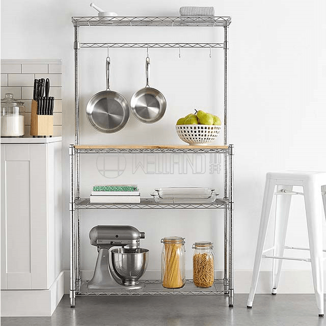Hot Sale Amazon Kitchen Bakers Wire Shelf Rack For Home Appliance