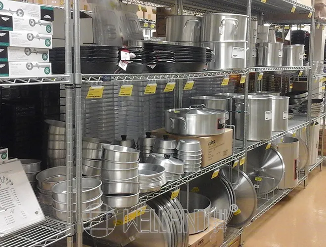 Chrome Steel Display Wire Shelf Shelving (4)