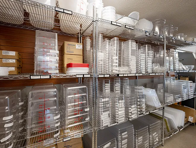 Restaurant Catering Steel Kitchen Bakeware Storage Industrial Wire Shelf
