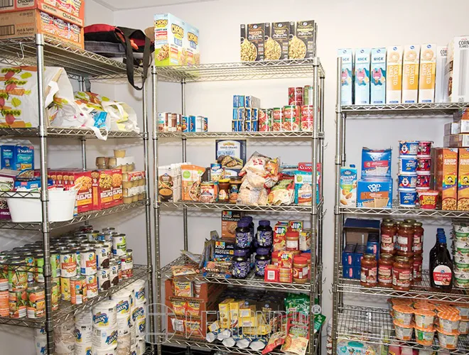 Heavy Duty Style 5 Tiers Chrome Wire Shelving Rack Metal Shelves