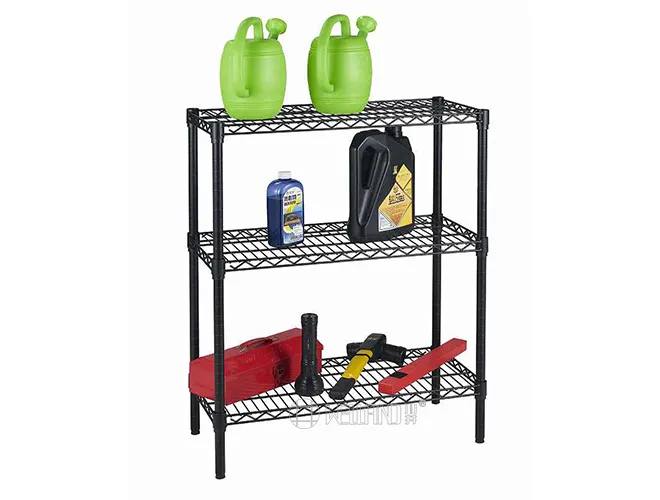 3-Tier Wire Sundries Rack - Bedroom & Living Room Organizer(1)