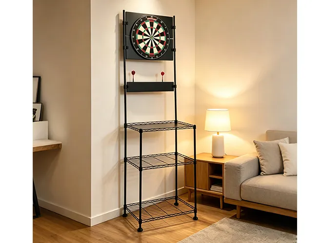 floor-standing-dart-disc-rack-with-adjustable-height-no-wall-drilling-required (2)