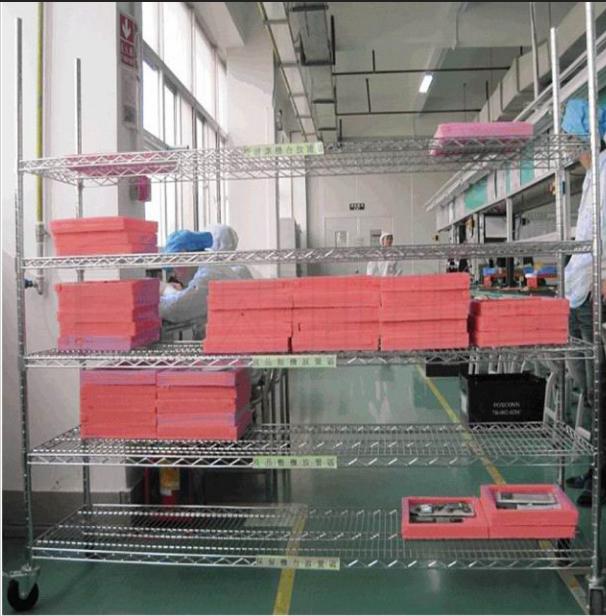 Wire Mesh Shelving in Manufacturing Factory（3）.jpg