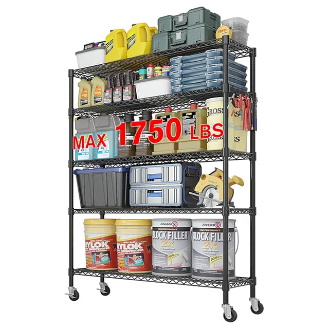 Large Size Black Wire Shelving with Wheels.jpg